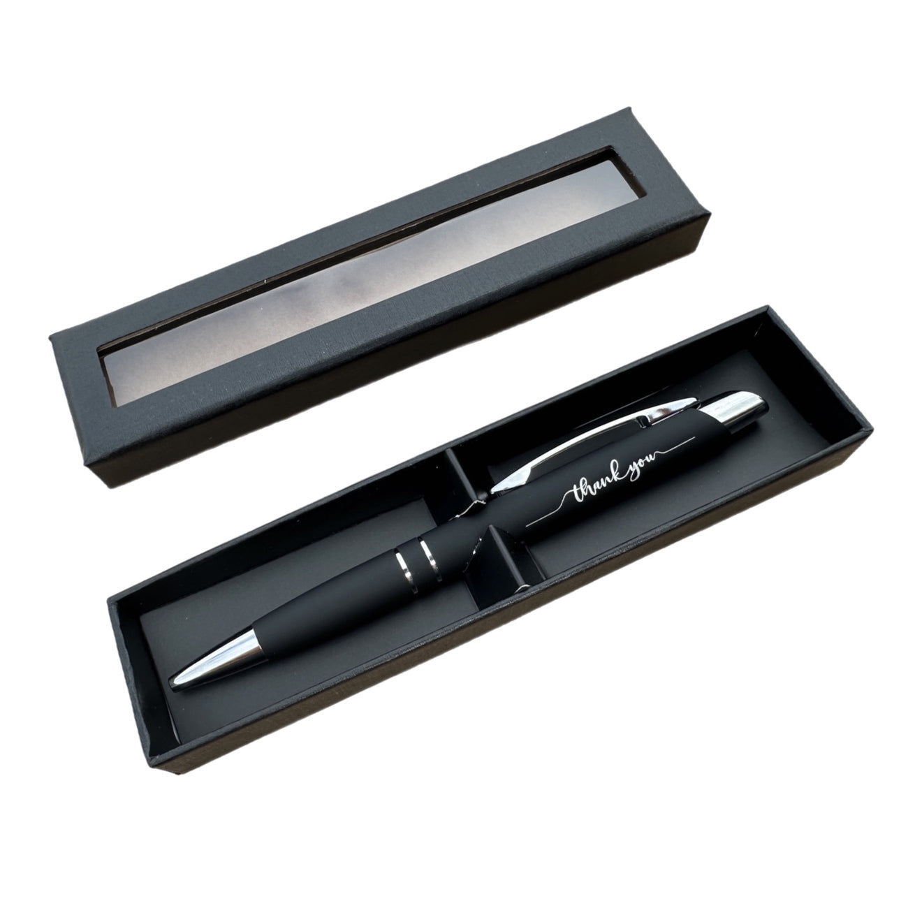 Premium Quality Personalised Engraved Luxury Metal Ballpoint Pen with Next Day Delivery