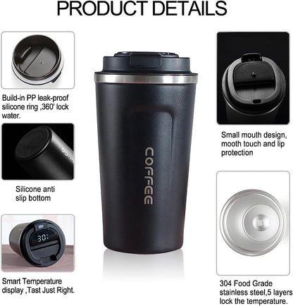 Personalised Smart Coffee Cup - 380ml!