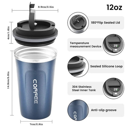 Personalised Smart Coffee Cup - 380ml!